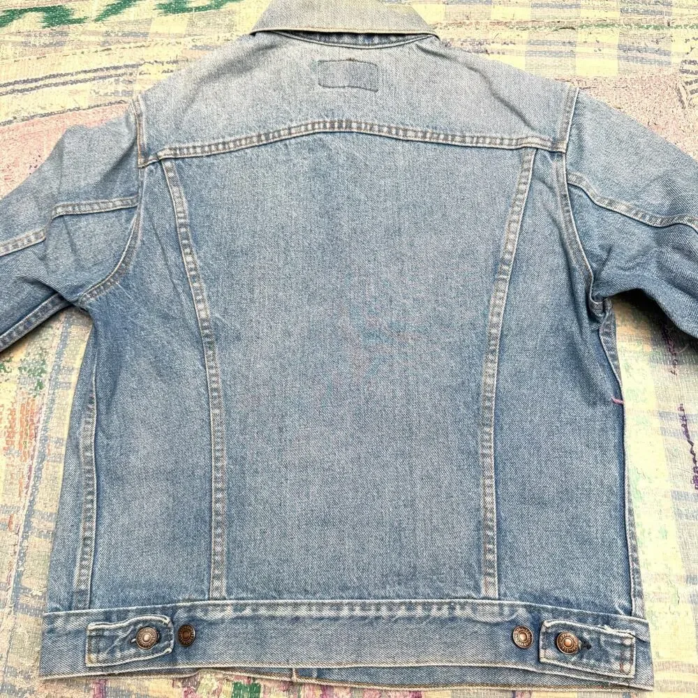 Vintage 70s Levi's Type 3 Denim Trucker Jacket 70505 0217 40